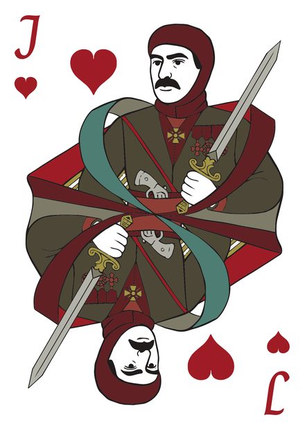 Jack of hearts: Garegin Nzhdeh