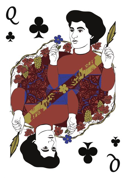 Queen of clubs: Zabel Yesayan