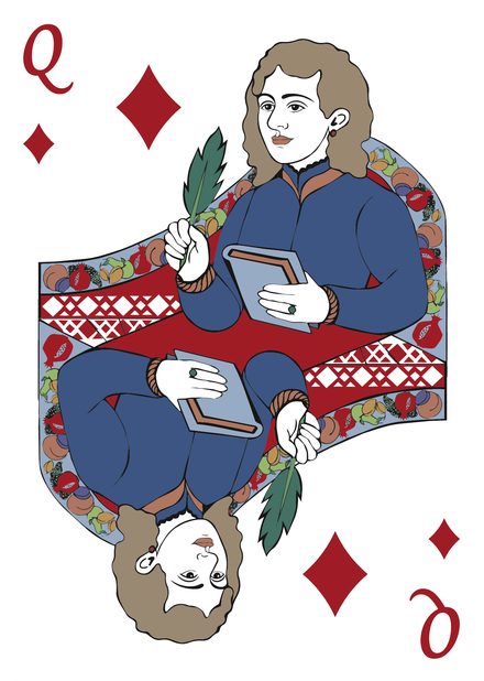 Queen of diamonds: Srbouhi Dussap