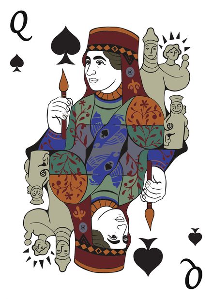 Queen of spades: Hripsime Simonyan